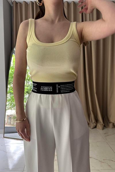 lizge giyim U Neck Strapless Tank