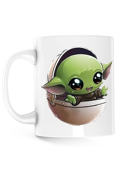 OEM Cana Baby Yoda Cos, Star Wars, Mandalorian, alba, 330 ml