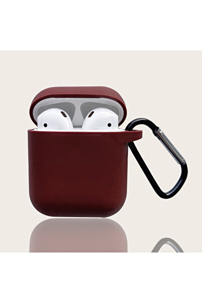 Choice17 Airpodspro2 Dark Magenta Soft Silicone Case Earphones For Airpods Ca...