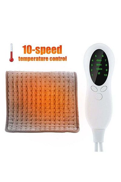 COOYA Portable Heating Pad, Electric Hot Heating Pad 10 Temperature Settings,Auto Shut Off Function, Gifts