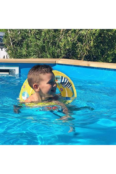rexa Inflatable Swimming Ring Random Color Plastic 22 cm Diameter
