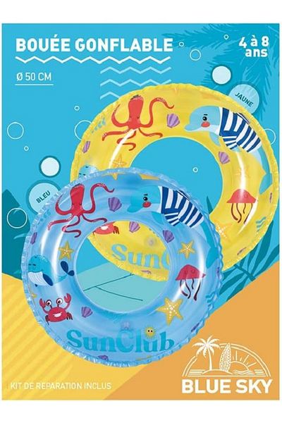 rexa Inflatable Swimming Ring Random Color Plastic 22 cm Diameter