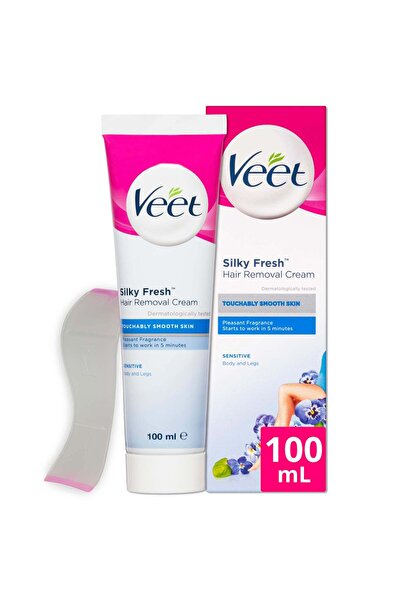 Veet كريم إزالة الشعر للبشرة الحساسة 100 مل