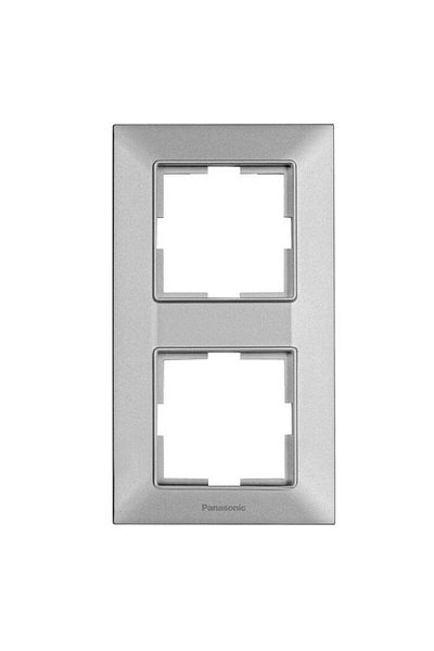 PANASONIC RAMĂ 2 VERTICALĂ SILVER ARKEDIA SLIM