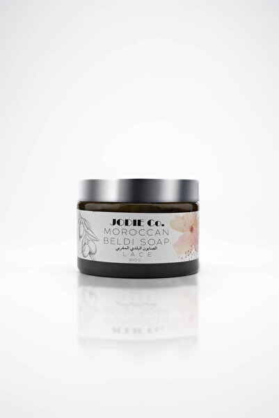 JODIE CO الصابون المغربي الأصلي لتنظيف وتقشير البشرة
