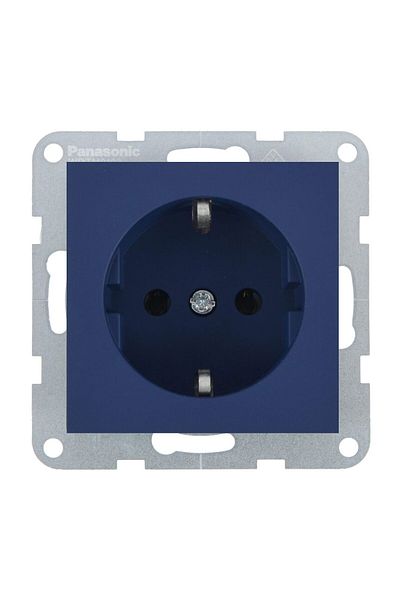 PANASONIC Schuko QC Karre Plus 55 Soft Touch Ocean Socket Mechanism