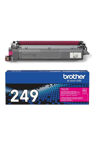 3 Toner Oryginal Brother Magenta TN-249M 4000 pagini