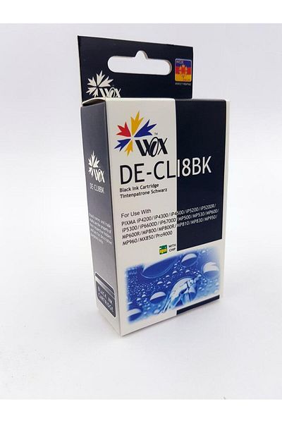 Canon Cartuș Compatibil Wox Negru CLI-8BK