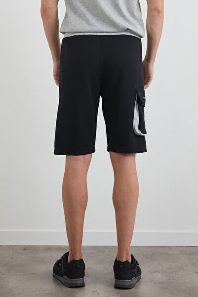 Fulla Moda Σορτς με δεμένη μέση και τσέπη Cargo