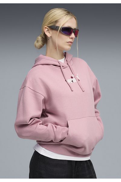 Puma Γυναικείο Φούτερ με Κουκούλα Essentials Nature 2.0 Comfort