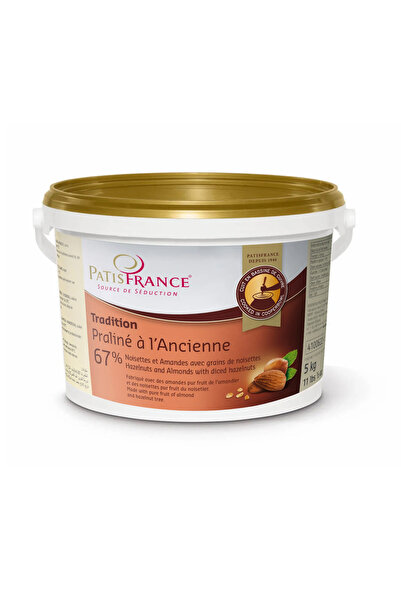 PURATOS PatisFrance Fındıklı ve Bademli Geleneksel Pralin 5 kg