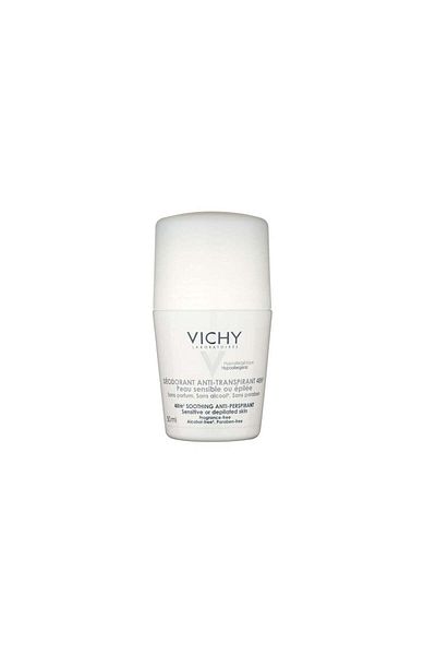 Vichy 48Hr Soothing Anti-Perspirant Roll-On (For Sensitive / Depilated Skin) 50ml