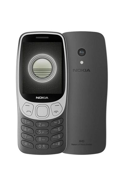 Nokia Telefon 3210 4G 2024, Dual SIM, Negru