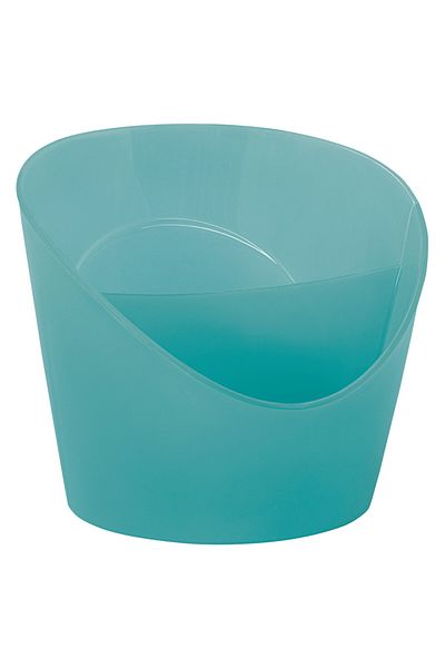 Esselte Colour Breeze Pen Holder, Blue Plastic, Compact Desk Organizer