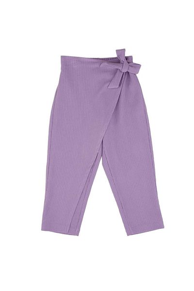 best kids Pantaloni înfășurați liliac pentru fete