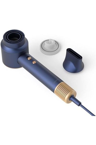 rebune High-Speed BLDC Motor Ionic Perfume Dryer, Smart Temperature Sensor, 1400W, Aroma Disc (Blue)