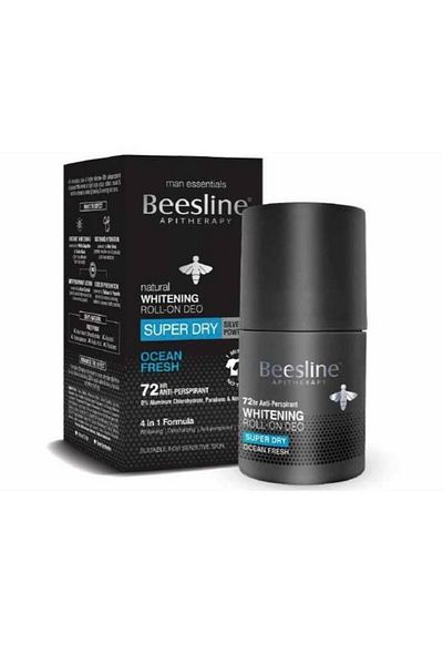 Beesline Men Whitening Roll On Deo Dry Ocean Fresh 50 ml