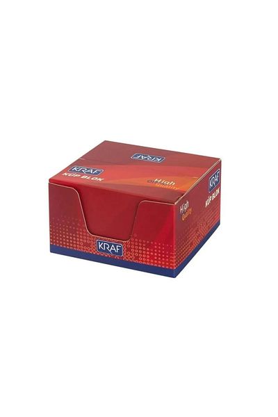 KRAF Cube Block White 8*8 Cm 115g
