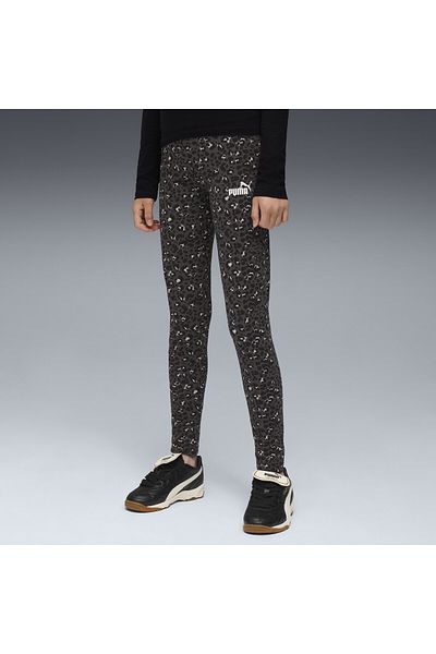 Puma Κολάν Essentials με γραφικά Animal Print για νέους