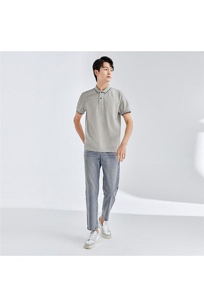 Giordano Men's Solid Polo