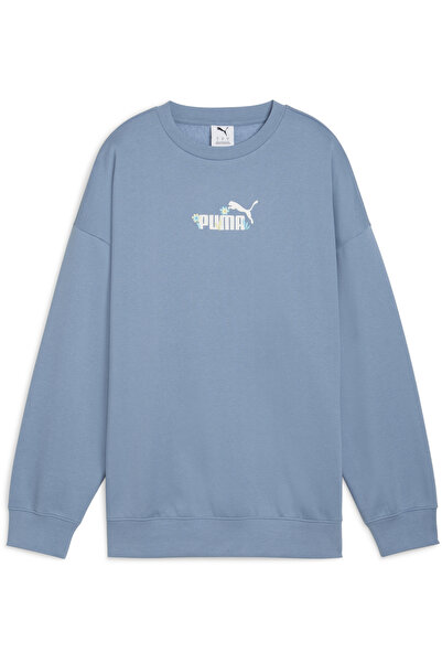 Puma Dámska mikina Essentials Nature 2.0 Oversized Crew