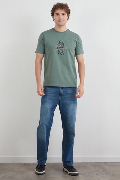 Fulla Moda Μπλουζάκι με κέντημα με κείμενο