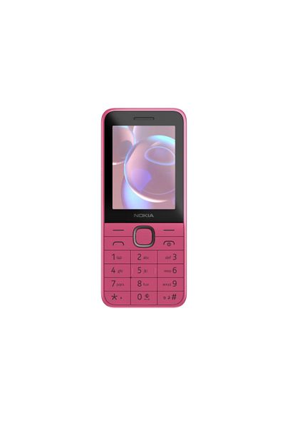 Nokia 225 4G (2024) Roz, 2.4", Dual SIM, 1450 mAh