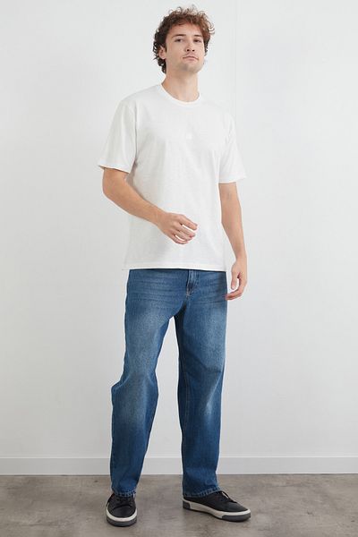 Fulla Moda Μπλουζάκι με ανάγλυφο σλόγκαν