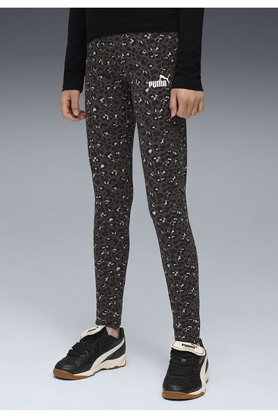 Puma Κολάν Essentials με γραφικά Animal Print για νέους