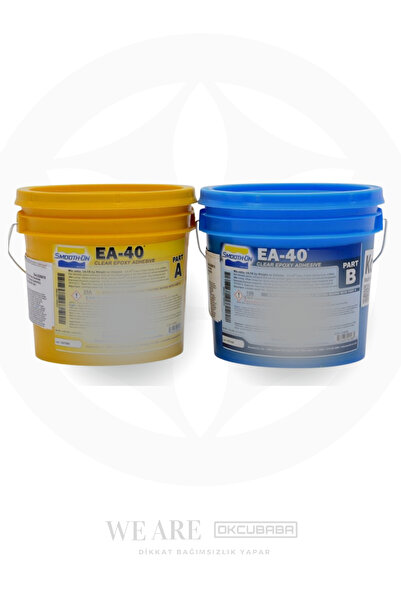okcubaba 80021 El Yapımı Yaylar İçin Epoksi Reçine SMOOTH-ON Epoxy Ea40 Reçin...