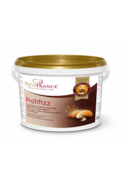 PURATOS PatisFrance Pralifizz Patlayan Şekerli Bademli Pralin 2 kg