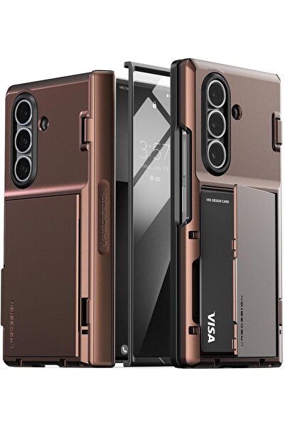 VRS Design جراب Terra Guard Modern GO 360 لهاتف Samsung Galaxy Z Fold 7 مع حا...