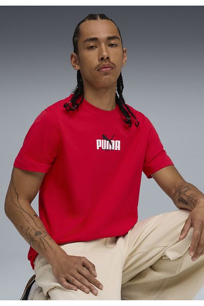 Puma Γραφική διατύπωση μπλουζάκι για άνδρες