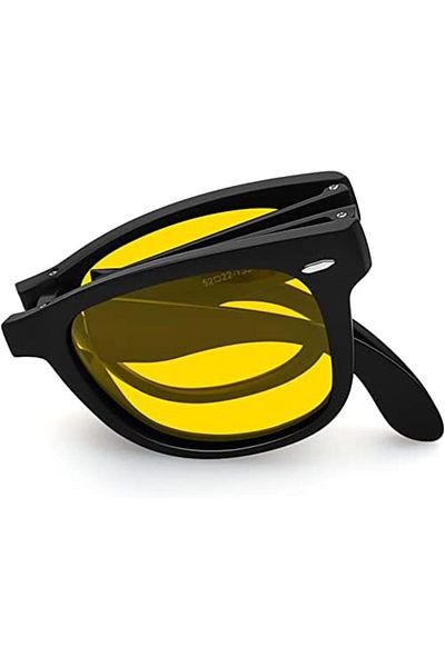 Joopin Folding Sunglasses for Men Women UV400 Protection Easy Carry Foldable Sunglasses for Driving