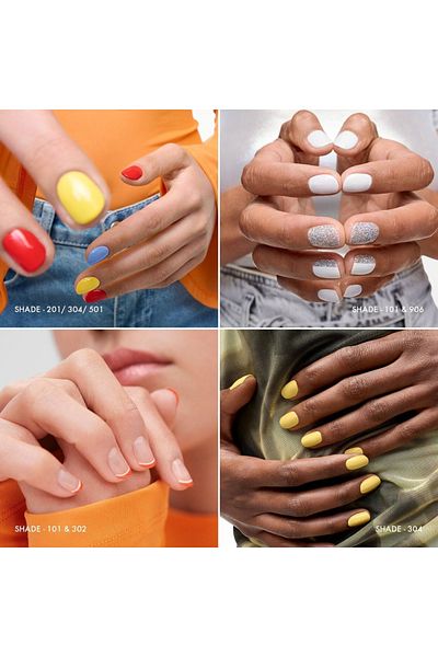 SEPHORA COLLECTION Nail Polish 101 Clean White – Long-Lasting, High-Shine Vegan Formula | 5ML