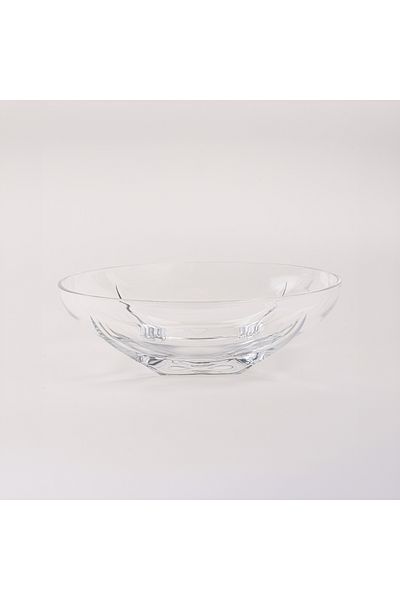 RCR glass serving plate 32.6*22.1*32.6cm