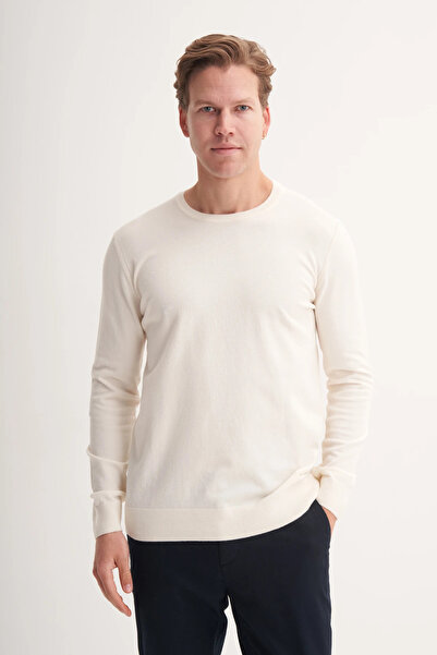 Cazador Slim Fit Soft Touch Basic Crew Neck Sweater-33155