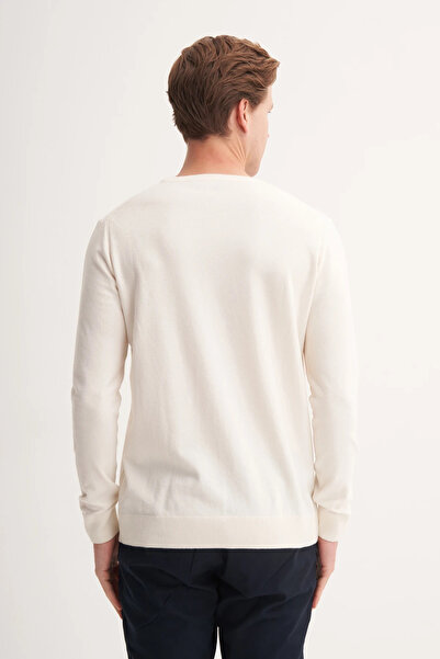 Cazador Slim Fit Soft Touch Basic Crew Neck Sweater-33155