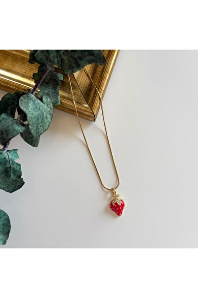 Alice İsstanbul Çelik Çilek Kolye