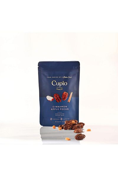 Cupio Snacks Cinnamon Apple Pecan 125gm