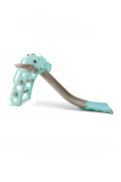 FULLJOY زحليقة علي شكل كلب صغير قابلة للطي مع كرة سلة,أخضر FJY-72