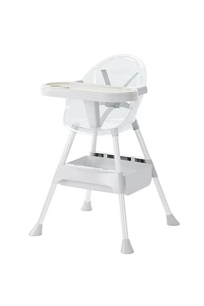 Little Mom Scaun de masa Little Mom New Fashion Dinning Chair White/Pudra