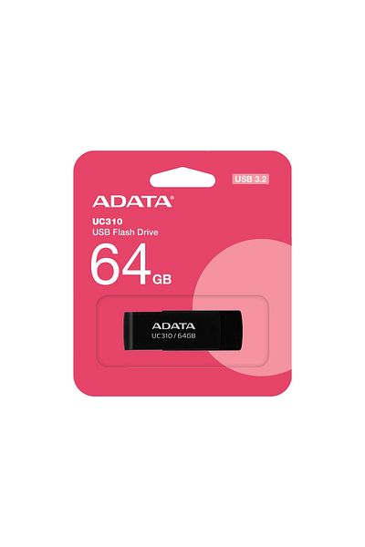 3 Memorie USB ADATA UC310 64GB USB 3.2 Negru