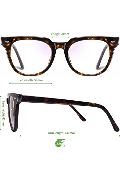 Joopin TR90 Blue Light Blocking Glasses for Men & Women, UV400, Anti Eye Fatigue