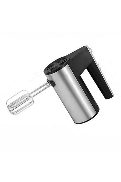 divendi-ro Electric hand blender, 400W, with 2 accessories for kneading and beating, silver-black