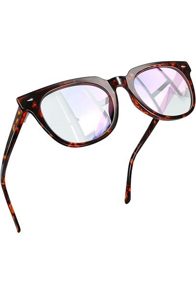 Joopin Blue Light Blocking Glasses for Men Women, Fashion Glasses Frames Blu-ray Filter Computer Gam