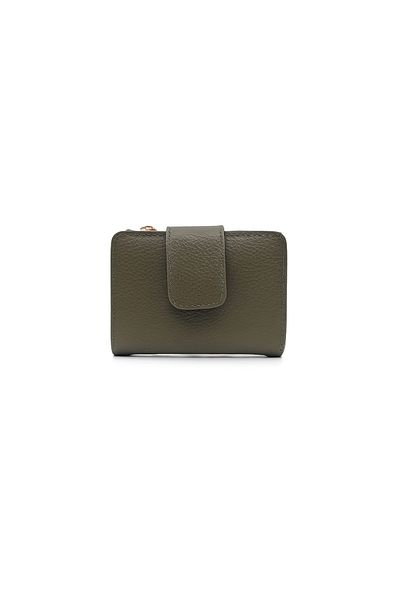 UCCELLO Women's Zippered Card Holder Wallet - Leather Look, Coin Compartment