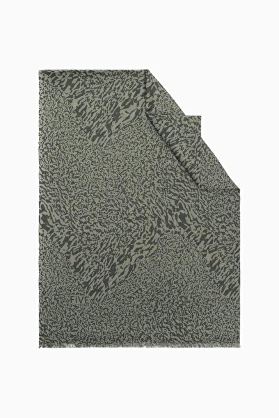 Levidor Haki Relax Ebruli Desen Şal