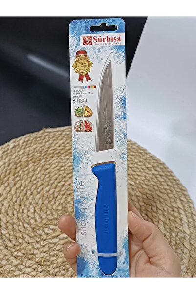 Sürbisa Sürmene 61004 Mutfak Bıçağı (9,50 Cm) Koyu Mavi