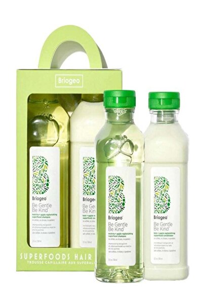 briogeo شامبو وبلسم سوبر فودز التفاح والماتشا والكرنب